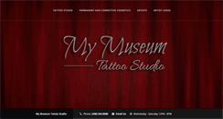 Desktop Screenshot of mymuseumtattoostudio.com